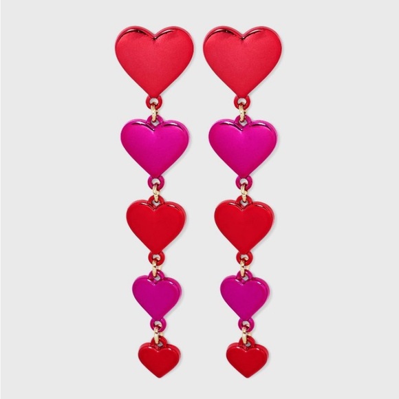BaubleBar Jewelry Sugarfix Baublebar Heart Drop Linear Love At
